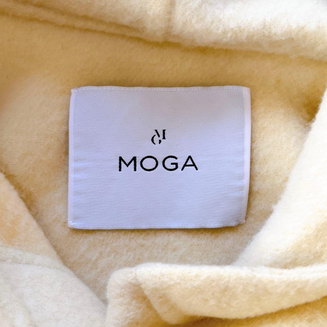 宇*コ様 モガ シャルムリバー フードコート ポンチョ風 ドルマンスリーブ イエ