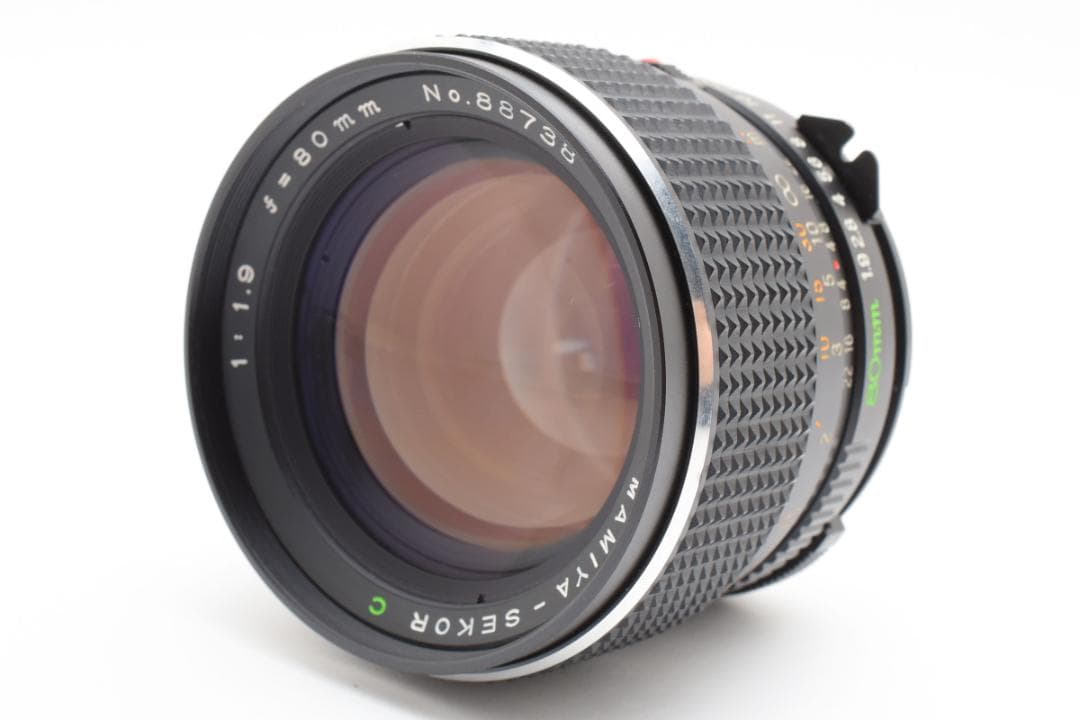 ★極上品★ MAMIYA-SEKOR C 80mm F1.9 中判 単焦点レンズ