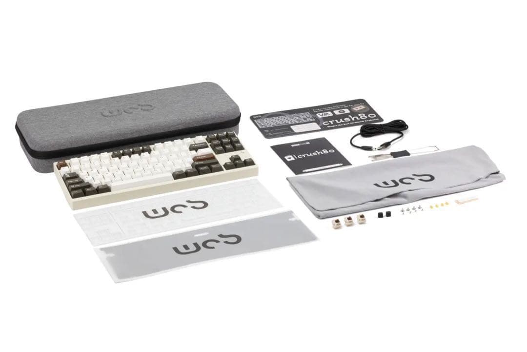 【新品未開封】WOBKEY Crush80 Pro Keyboard レッド