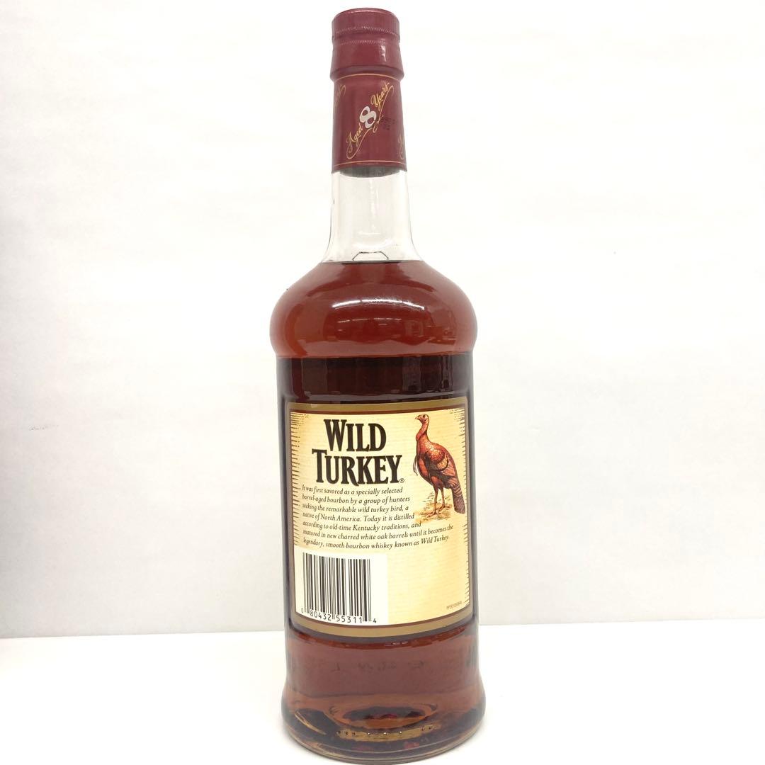 【旧ボトル】ワイルドターキー 8年・旧ラベル・WILDTURKEY 700ml⭐︎