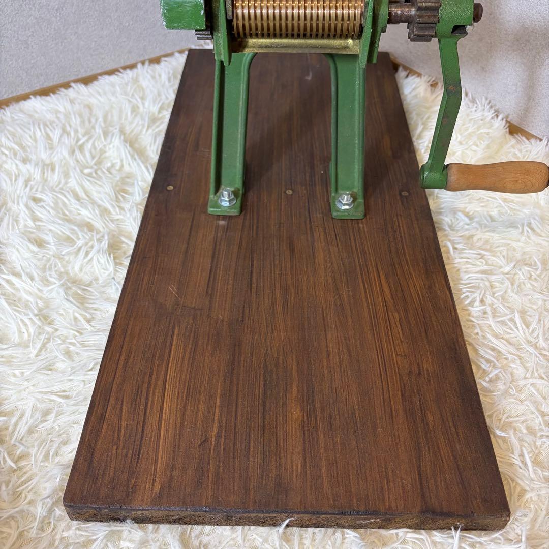 小野式製麺機1号型　両刃 2.2mm&6.3mm