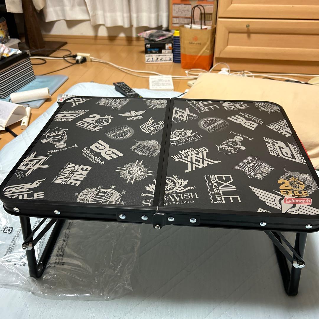 EXILE ロゴ入り 折りたたみテーブル