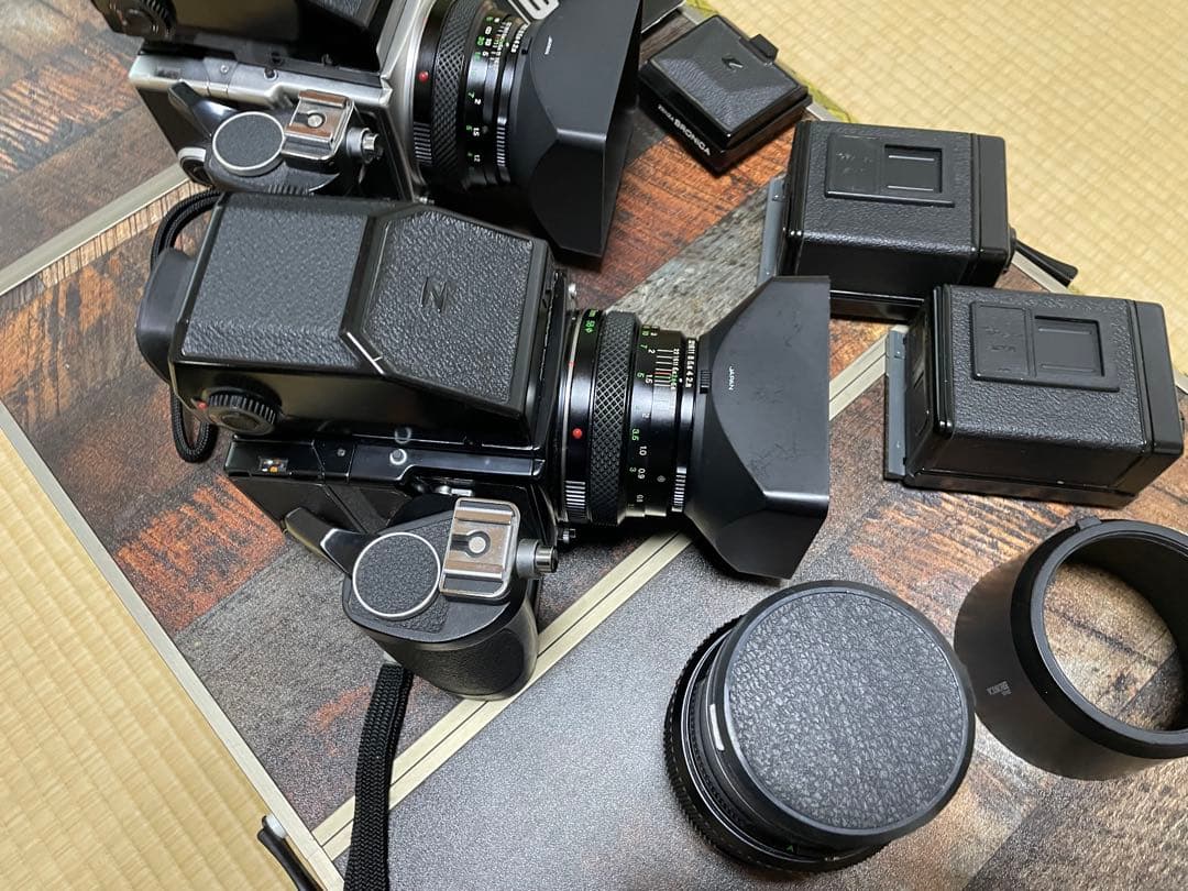 ブロニカ ETR フィルムカメラセット　２台セット