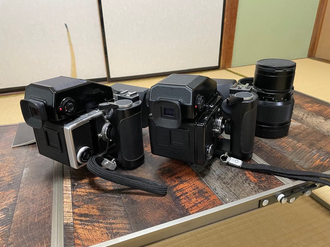 ブロニカ ETR フィルムカメラセット　２台セット