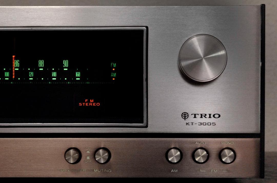 ★TRIO KT3005　大型チューニング画面で楽しさ倍増　♪