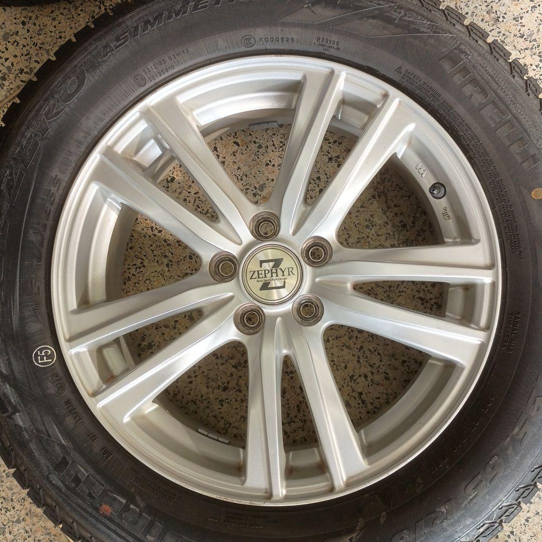 195/65R16 ピレリ アイスゼロ 新品 16インアルミ 4本 送料込み