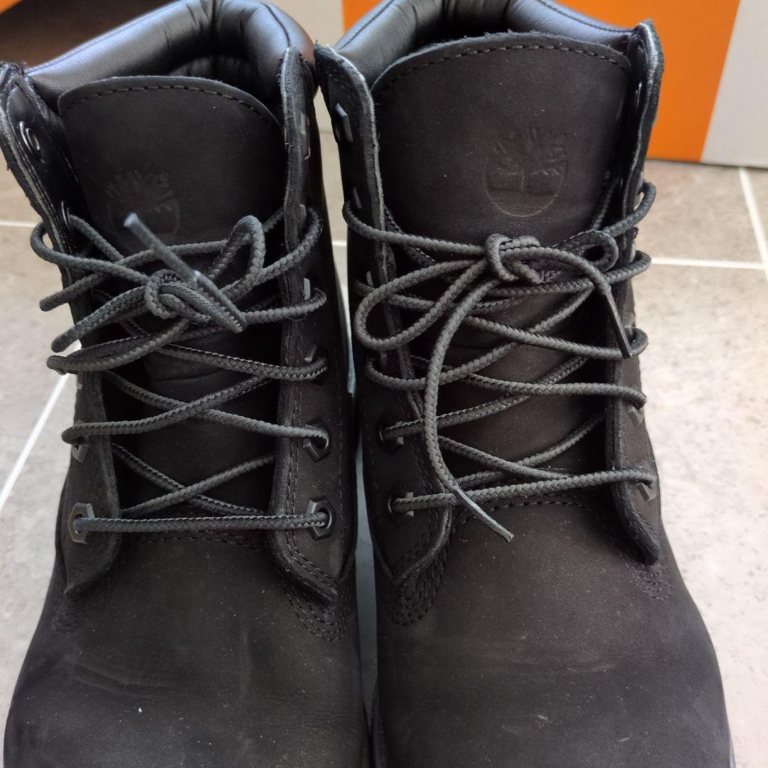 新品同様ティンバーランドレザーショートブーツ２４cm