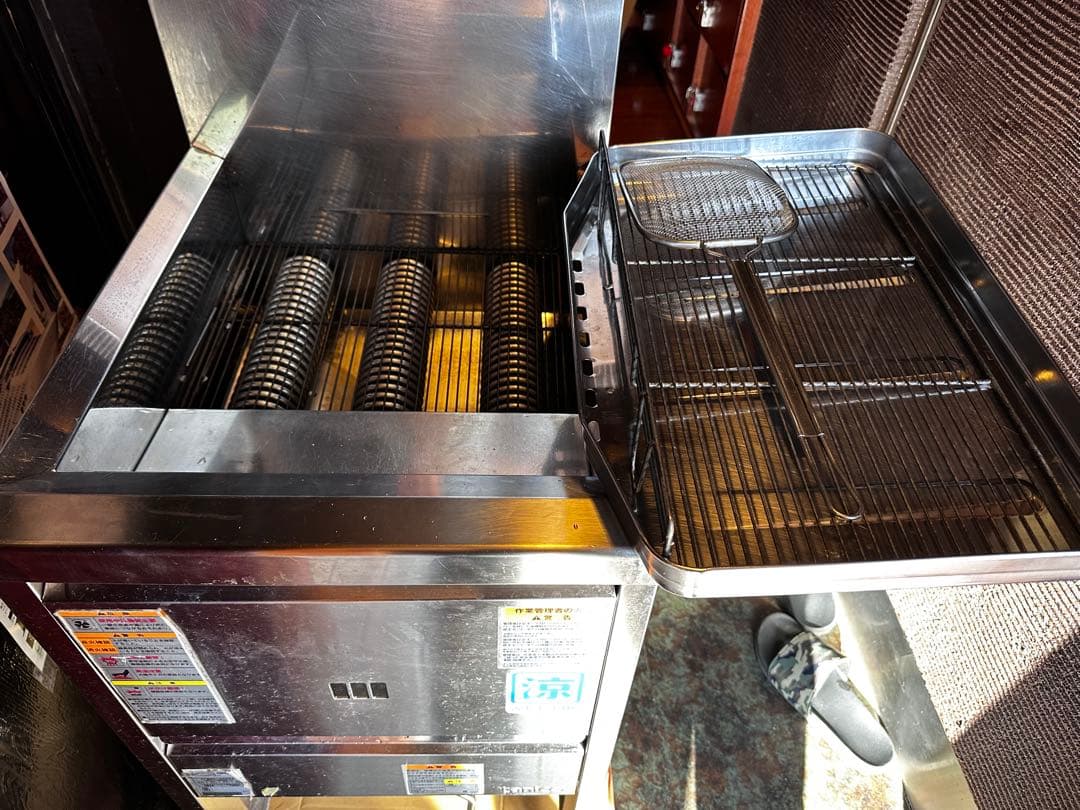 tanicoNB-TGFL-C45都市ガスフライヤー 2014年製ガスフライヤー