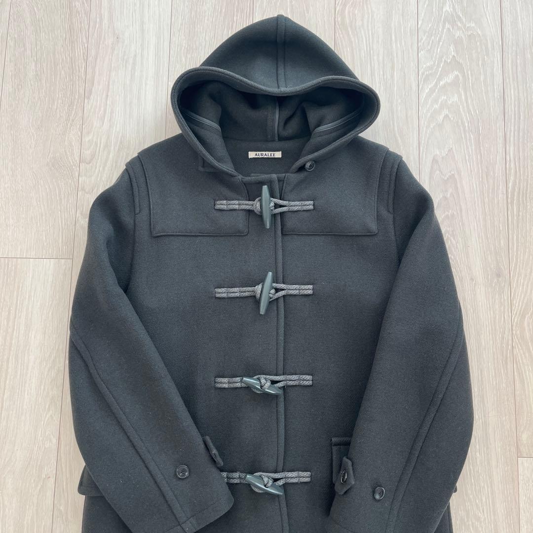 AURALEE ヘビーメルトン ダッフルコート
