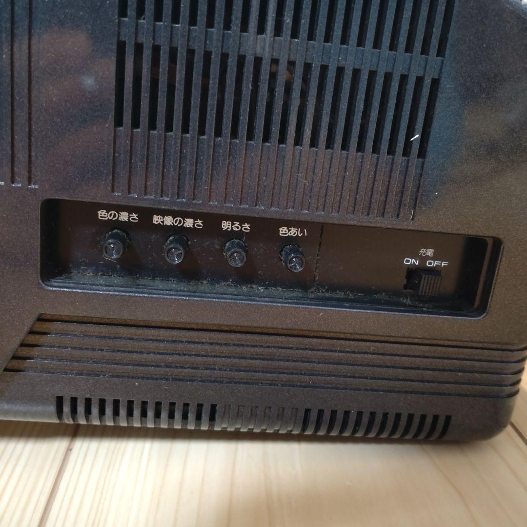 【稼働品　レア】T-202 TV ポータブルテレビ　 ブラウン管　車内