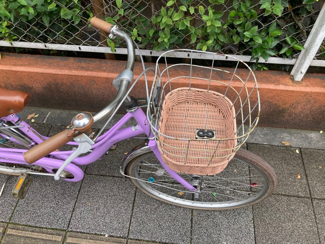 あさひ ASAHI フェリーク ジュニア 自転車24インチ パープル