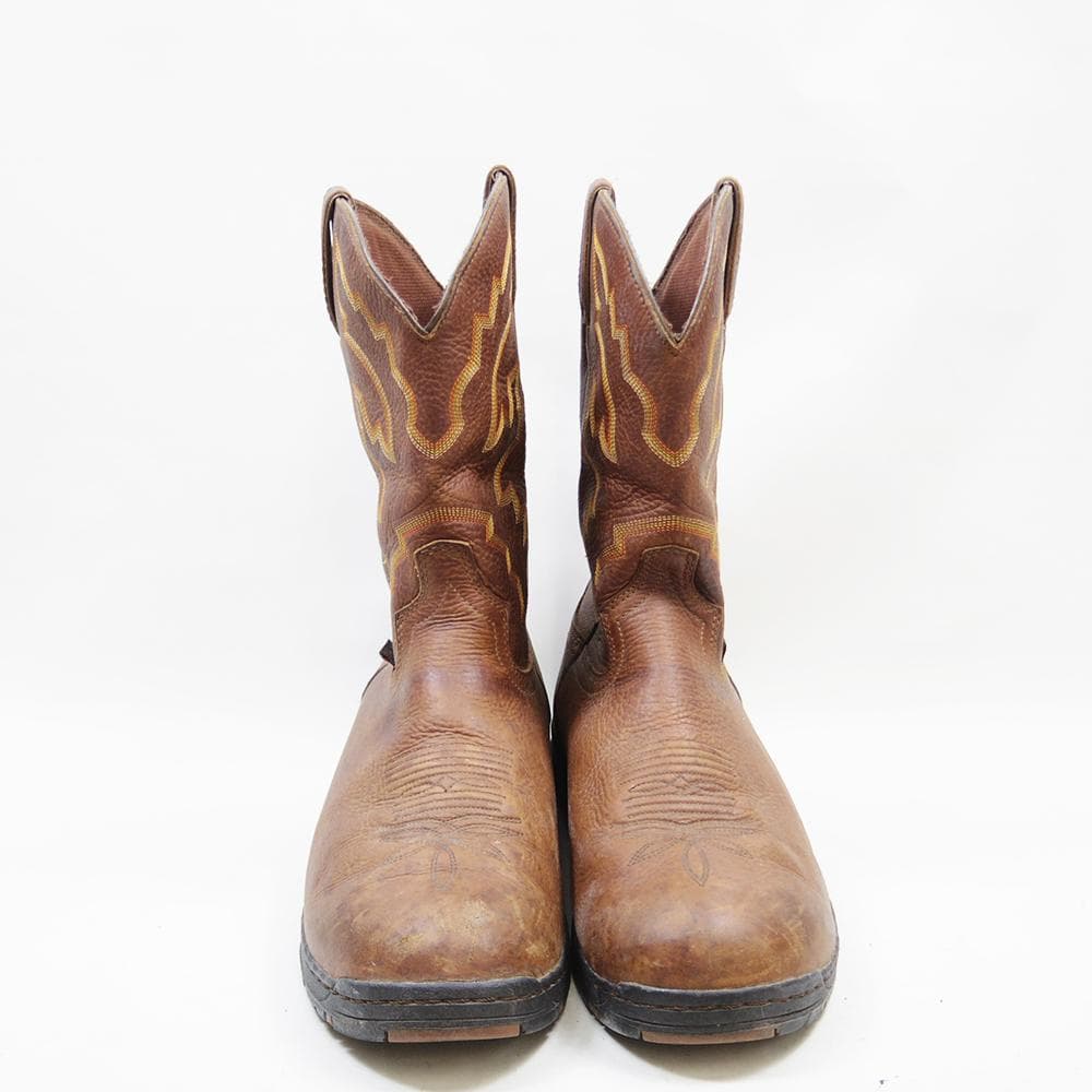 29cm　Justin　ウエスタンブーツ　ブラウン　ヴィンテージ　P4117