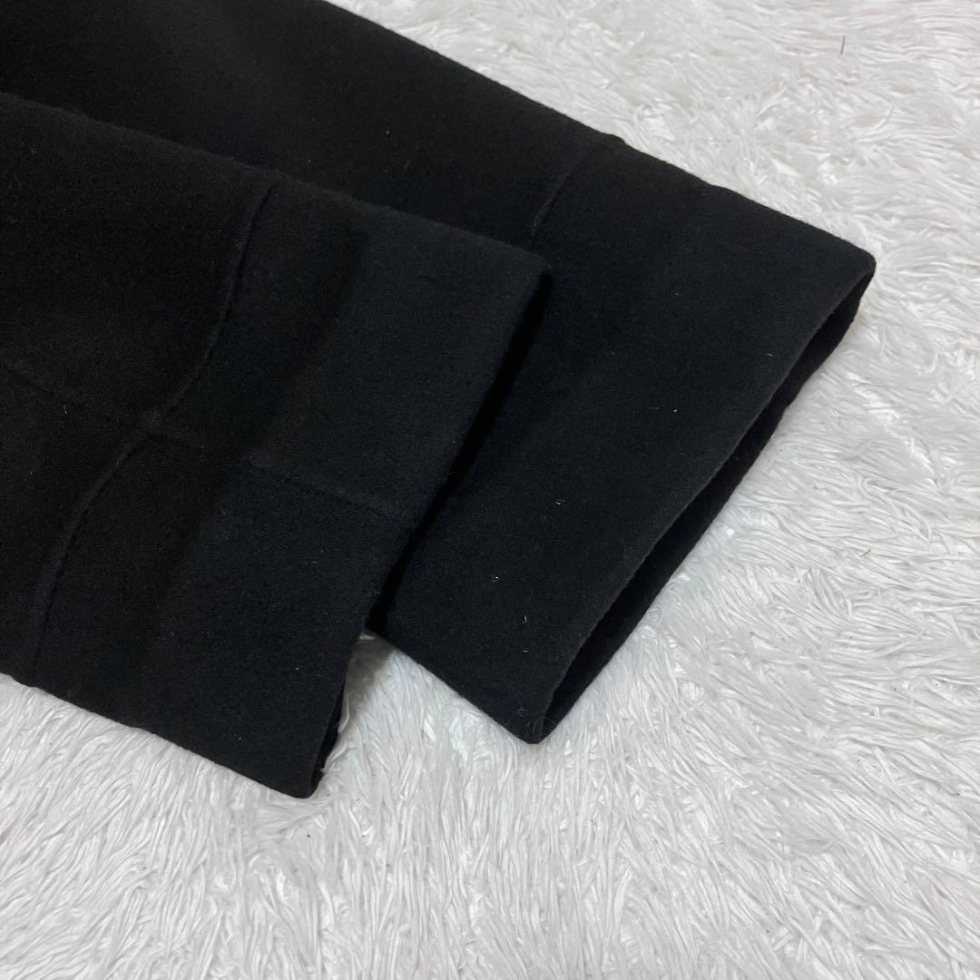 美品 レリアン カシミヤ 100% コート リアルファー ヌートリア ブラック