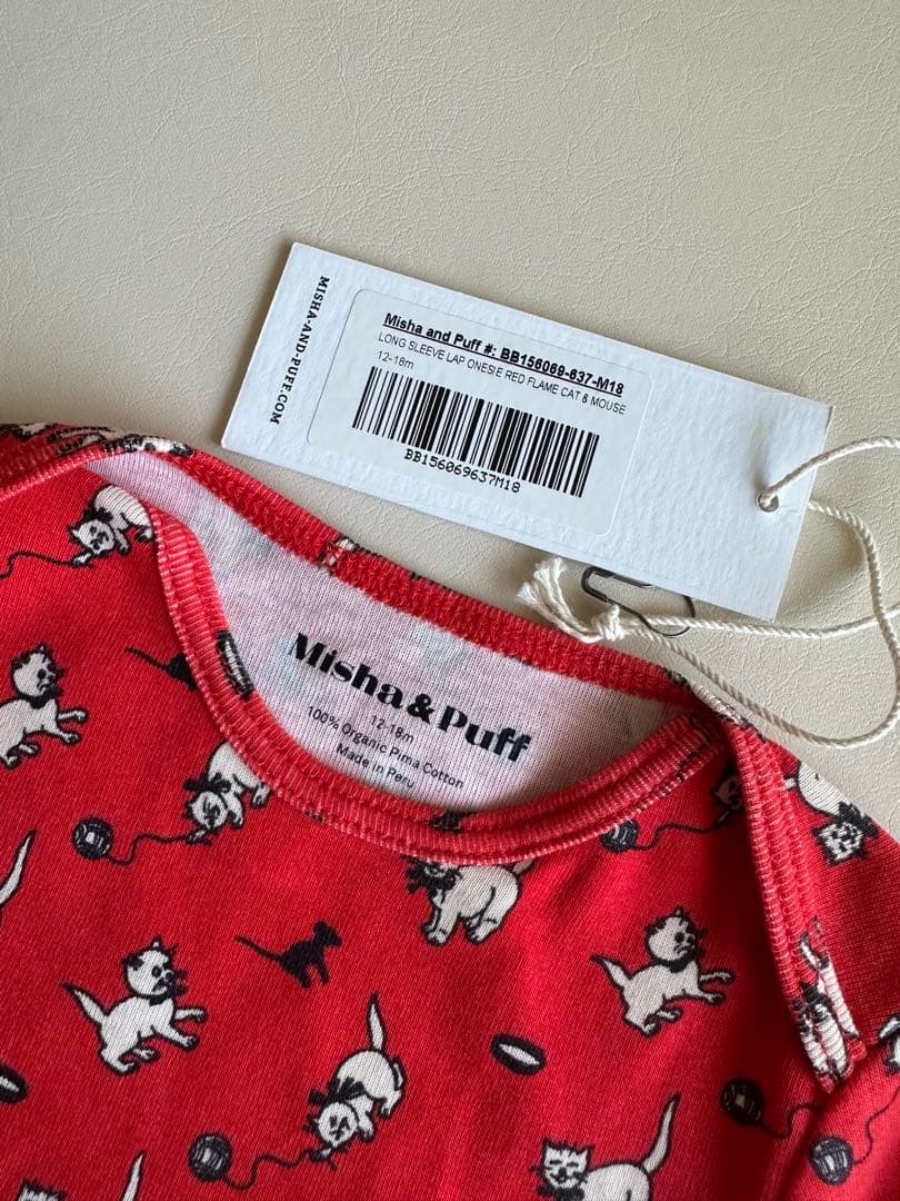 misha & puff ロンパース　12-18m