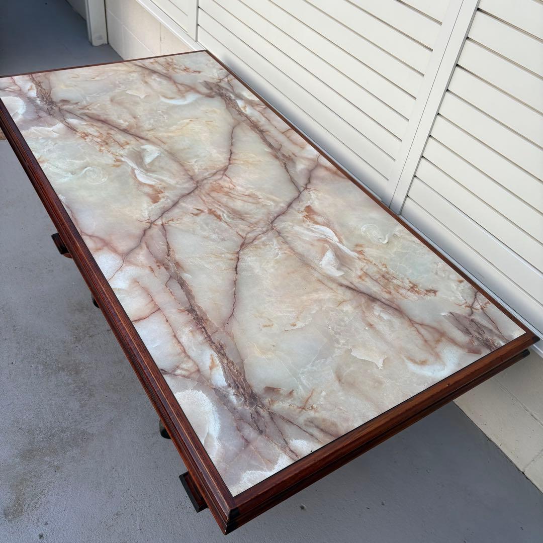 カリモク　サイドテーブル　コーヒーテーブル　ミッドセンチュリー　アンティーク