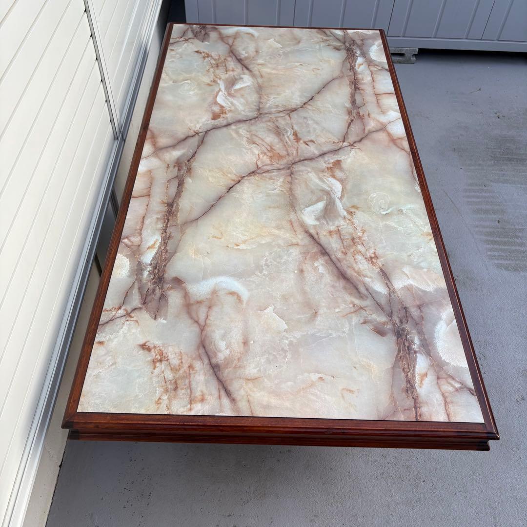 カリモク　サイドテーブル　コーヒーテーブル　ミッドセンチュリー　アンティーク