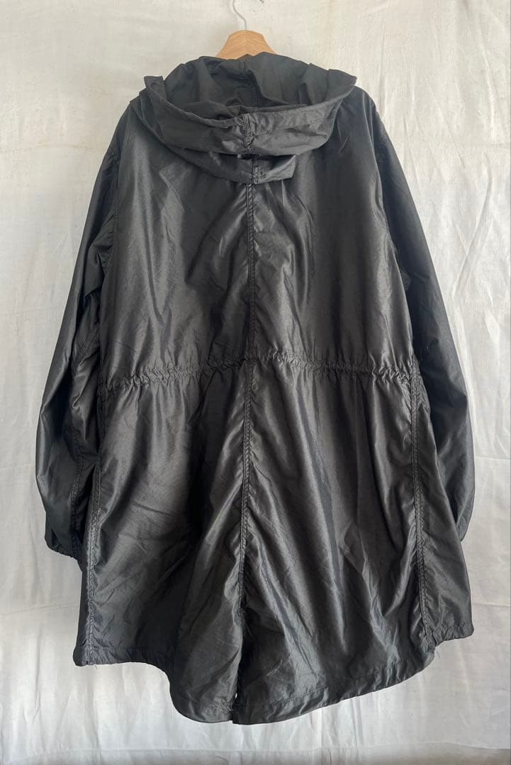 US ARMY スノーパーカー　スノーカモ　後染めブラック　黒染め　アメリカ軍