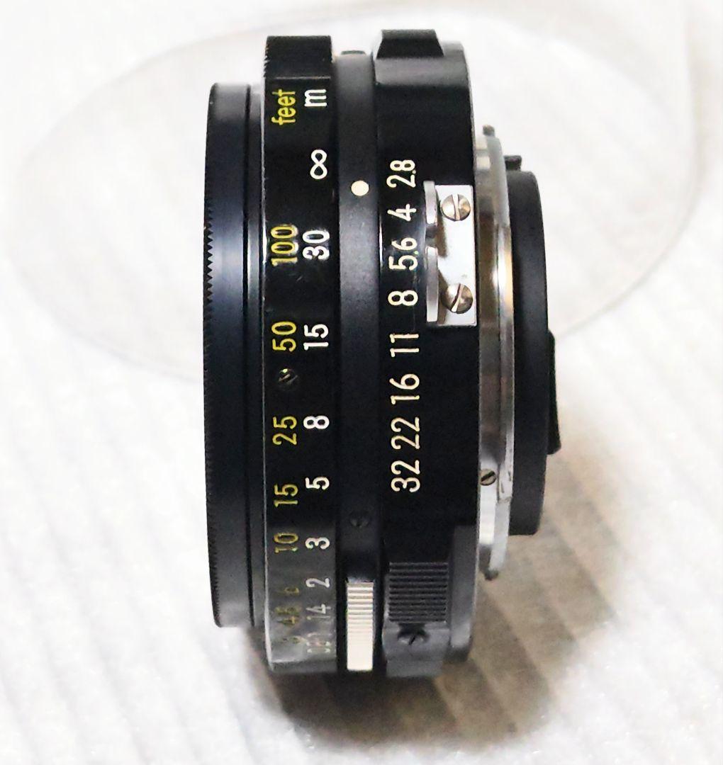 ニコン GN Auto NIKKOR 45mm F2.8 レアフード付