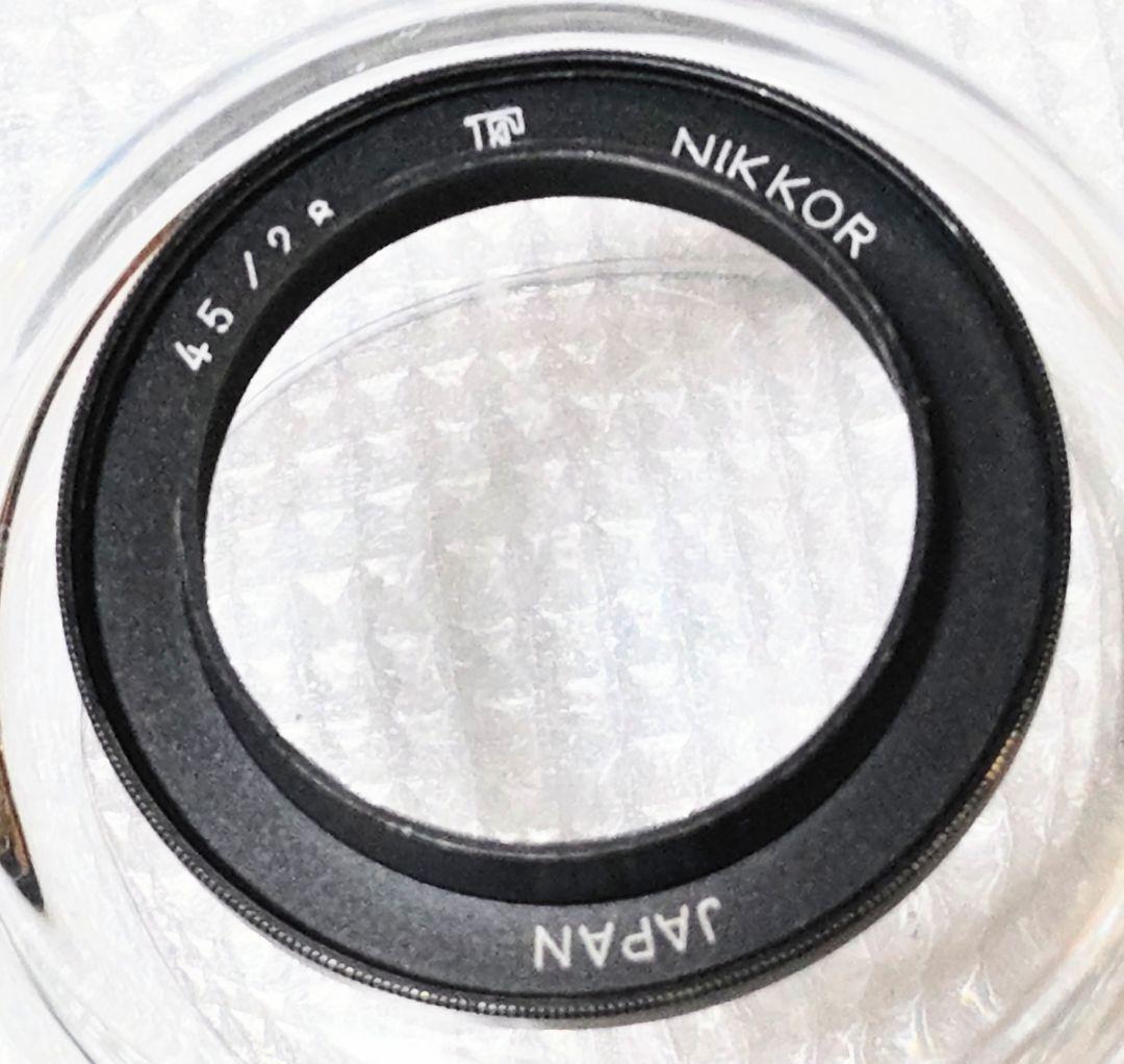 ニコン GN Auto NIKKOR 45mm F2.8 レアフード付