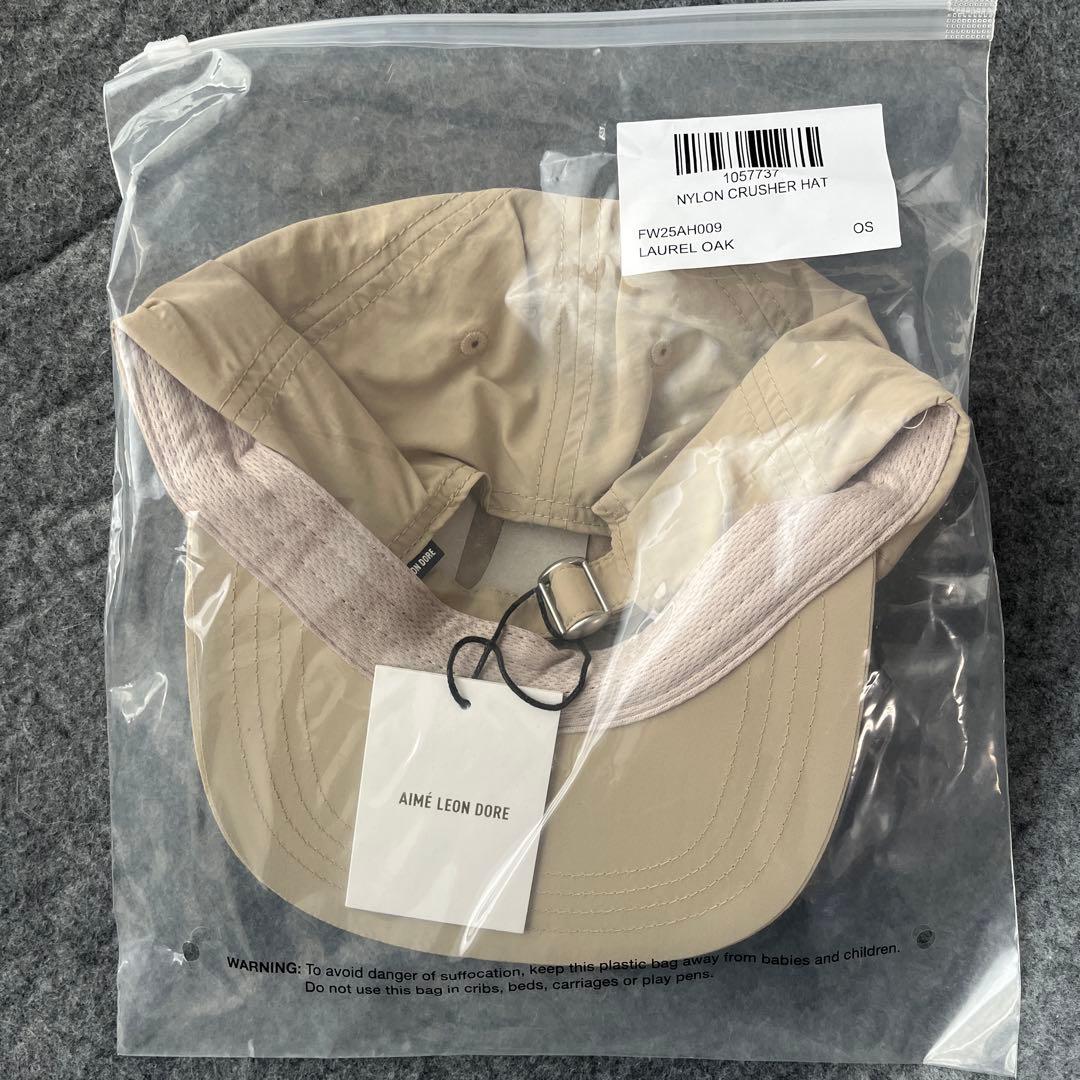 エメレオンドレ　キャップ　新品未使用　ナイロン AIME LEON DORE