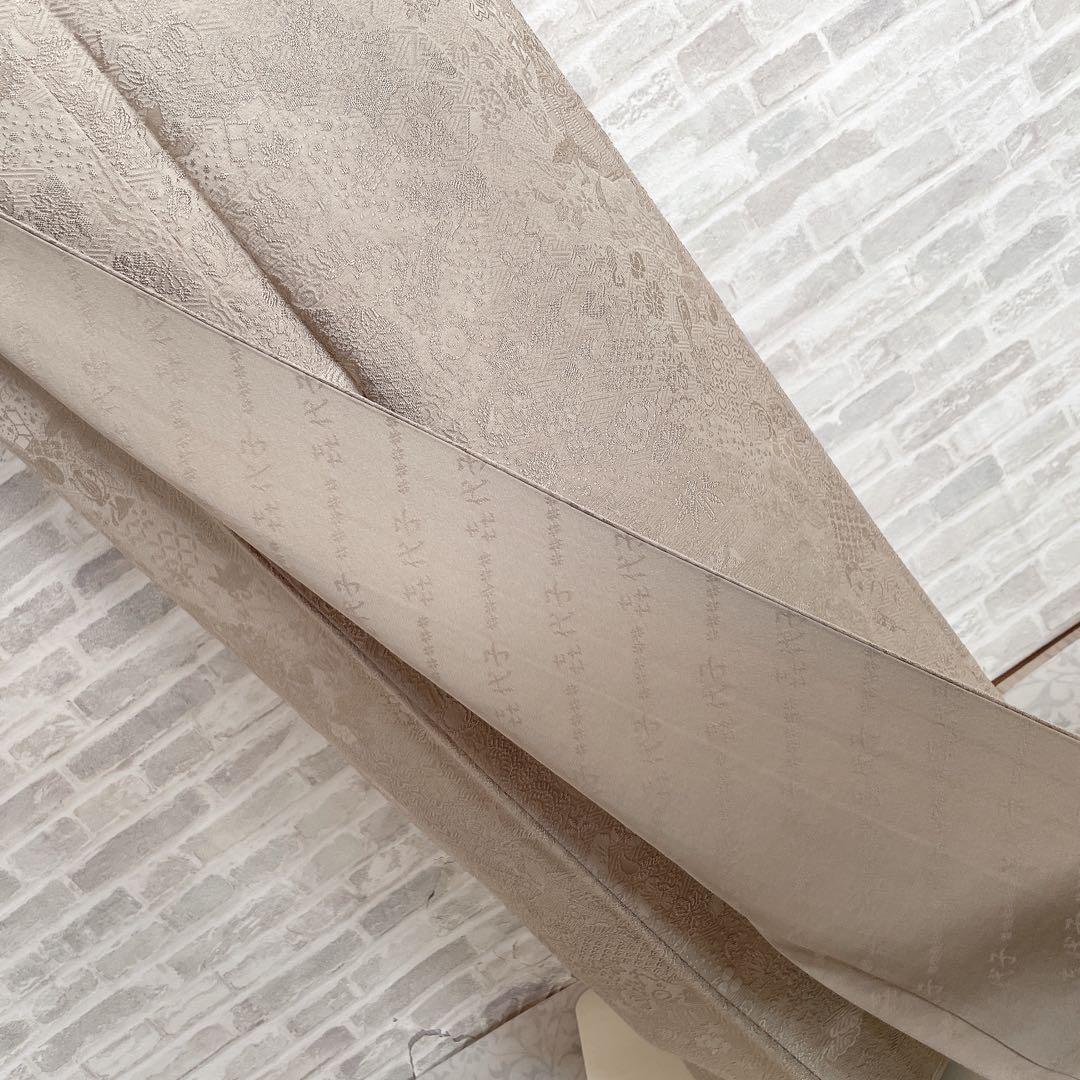 色無地　フルセット　松竹梅　吉祥二百撰　壽光織　シンプル　カジュアル　小紋　I9