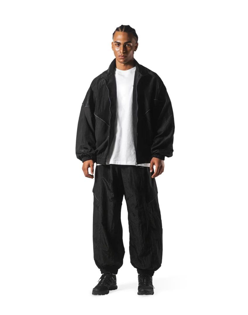 LYFT★黒Ｓ★セットアップ★V-FORM TRACK JACKET、ナイロン