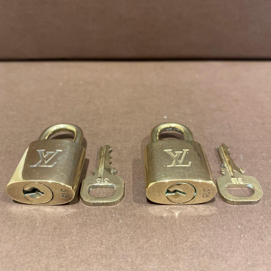 L00123 ルイヴィトン　パドロック　10セット　カデナ　南京錠　鍵