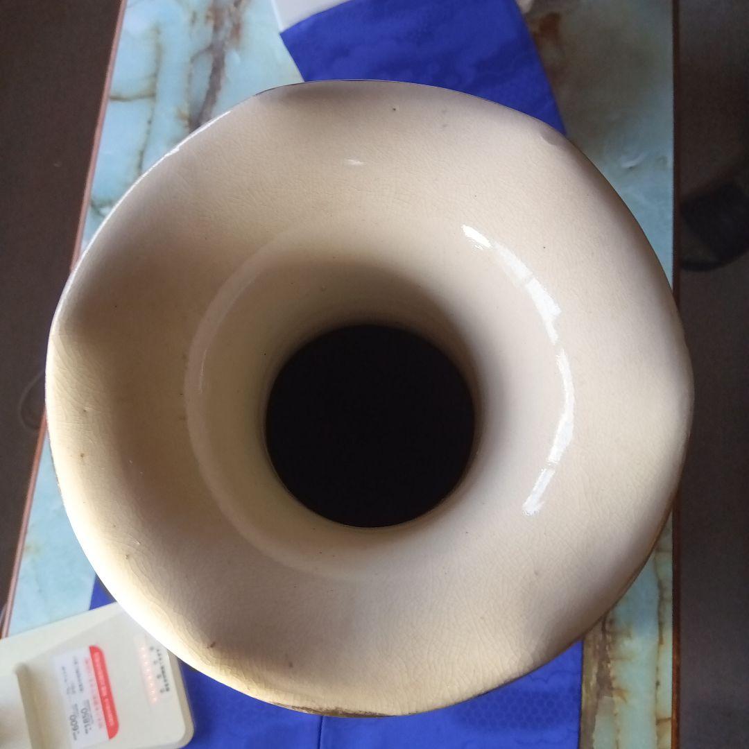 郷帰り薩摩焼献上花入無傷