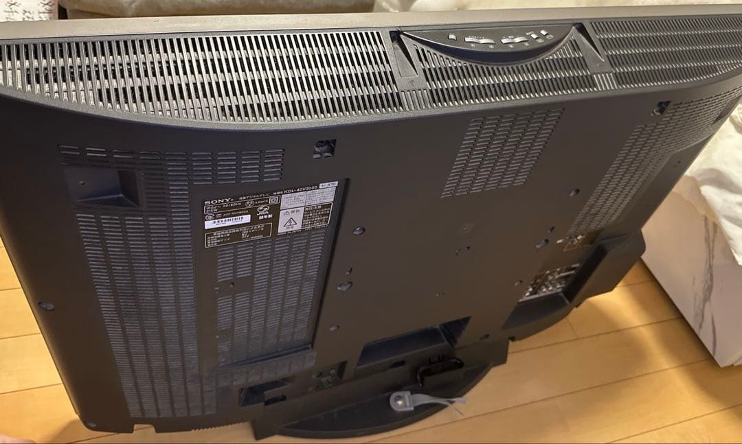 40インチのSONY製液晶テレビ本体KDL-40V3000 2008年製