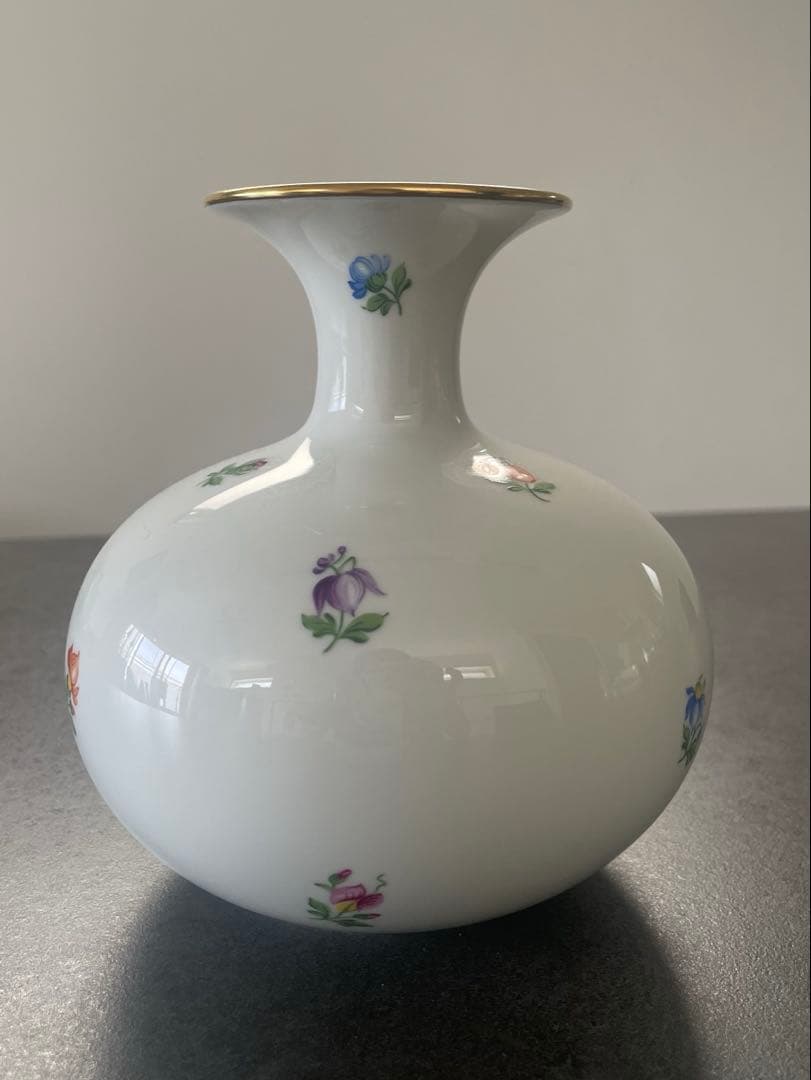 ビンテージ　アウガルテン　フラワーベース　フラワースタンド