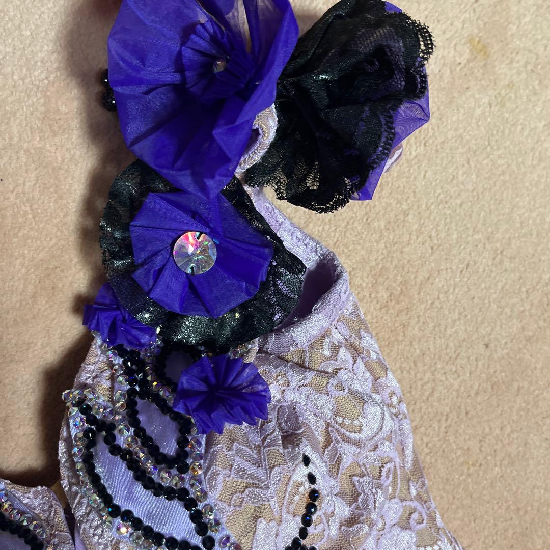 社交ダンスドレス　イヤリング付き