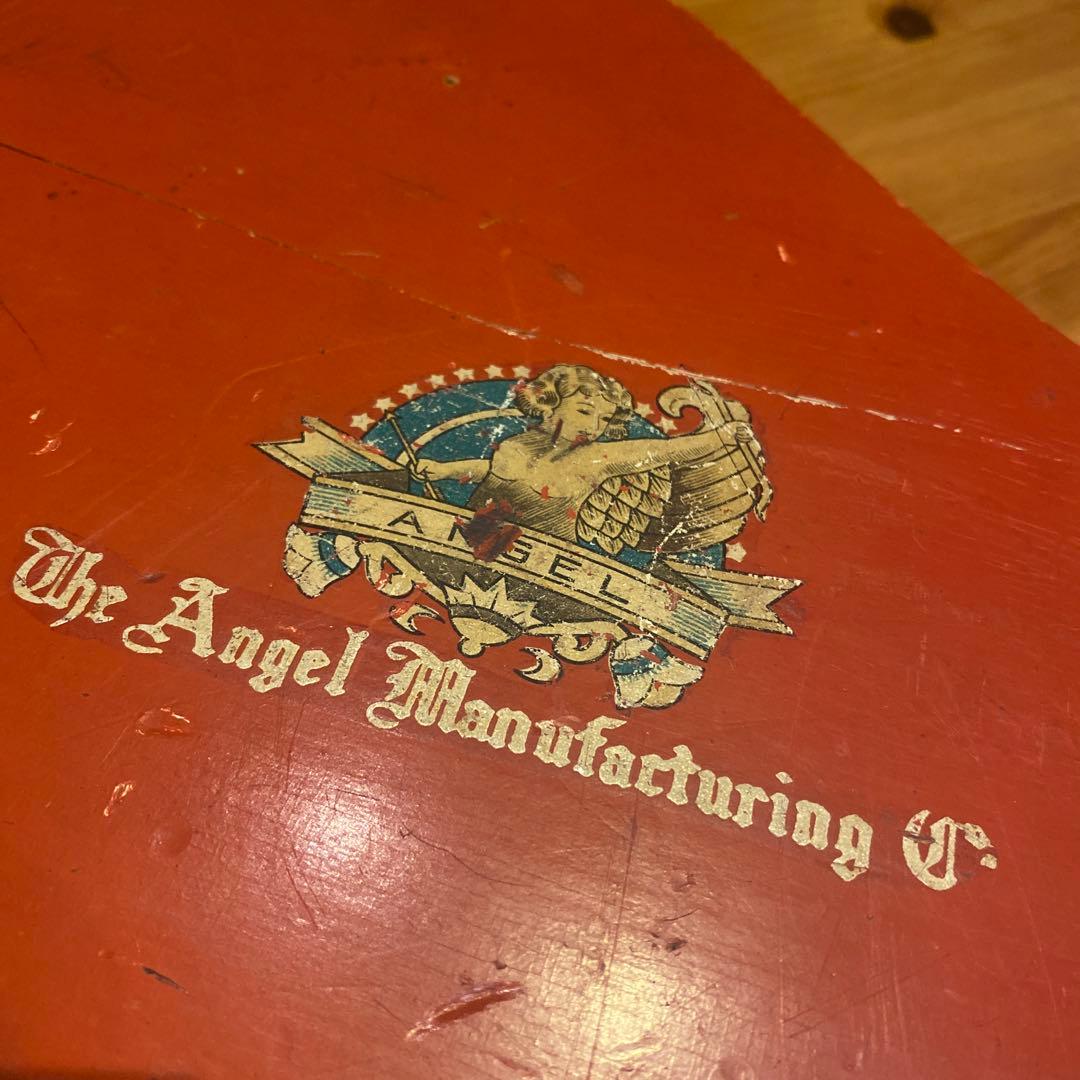 f*)様 ヴィンテージ 赤い木製ピアノ 25鍵盤