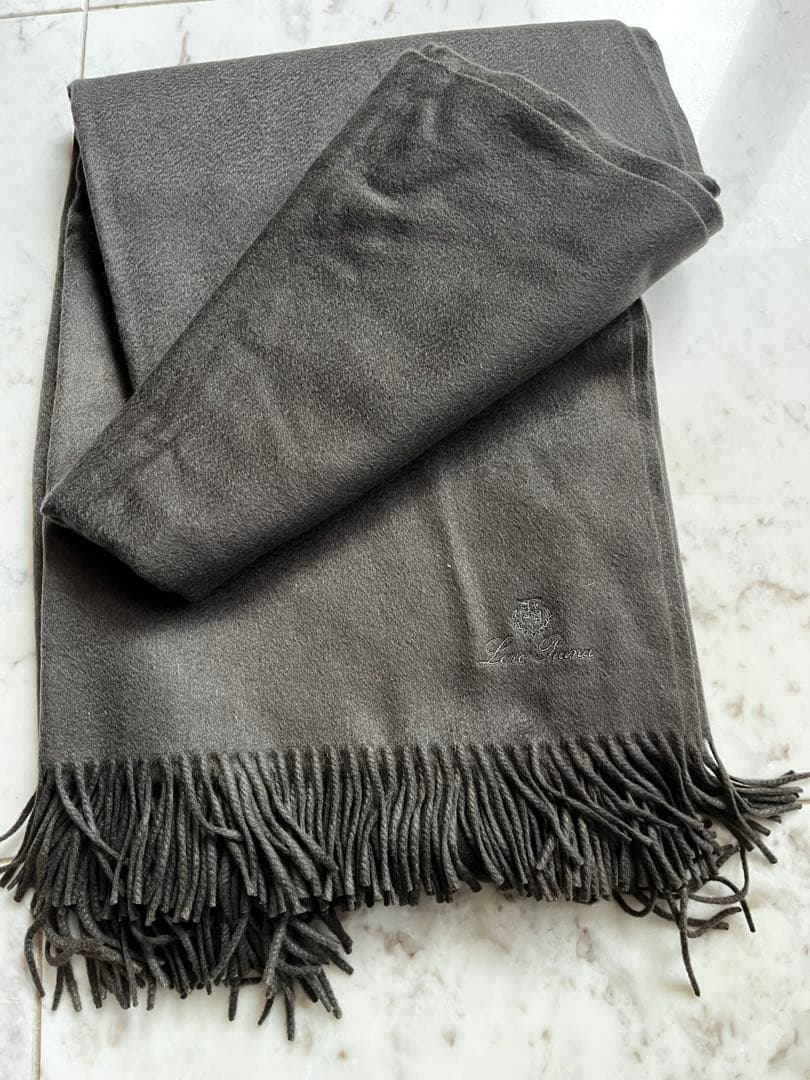 訳アリロロ ピアーナ Loro Piana ストール ウニトブランケットカシミヤ