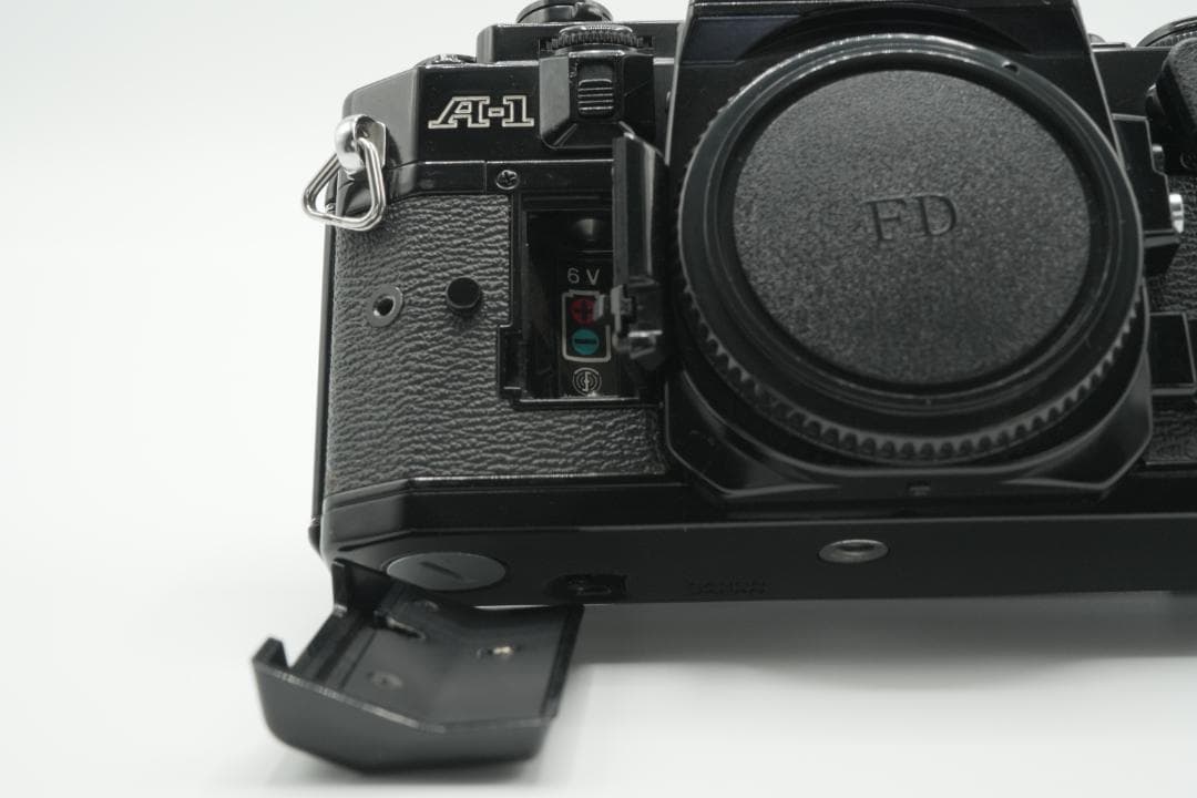 【美品・完動品】Canon A-1 ブラックボディ フィルム一眼レフカメラ