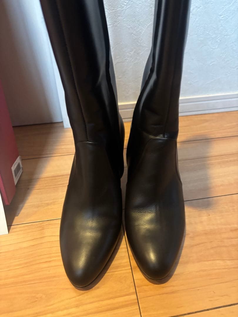 フェラガモ　ブーツ　ブラック　7.5 新品　未使用品