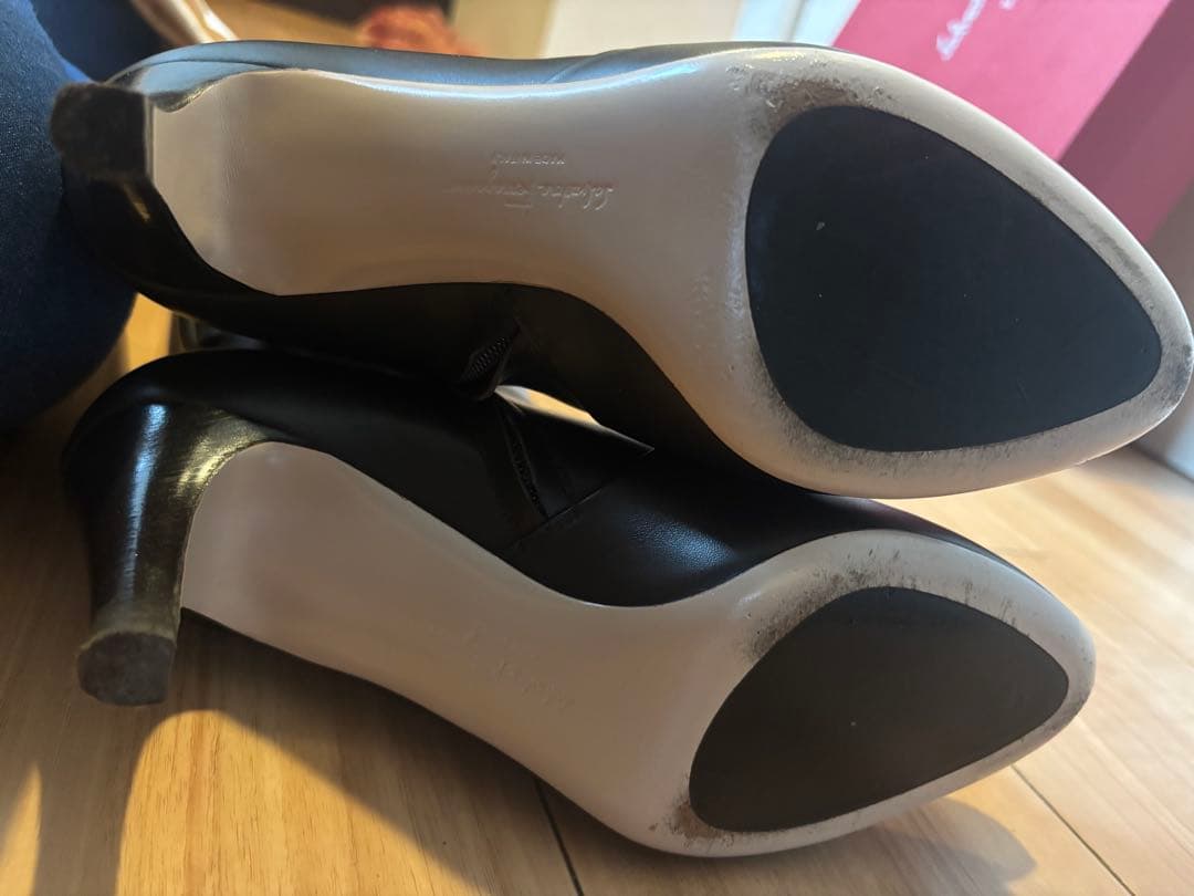 フェラガモ　ブーツ　ブラック　7.5 新品　未使用品