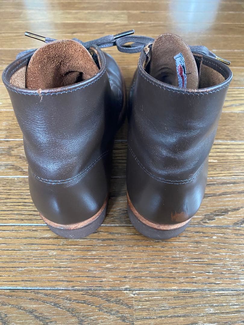 RED WING　8161 ガラスレザー ダークブラウン　US7D[25cm]