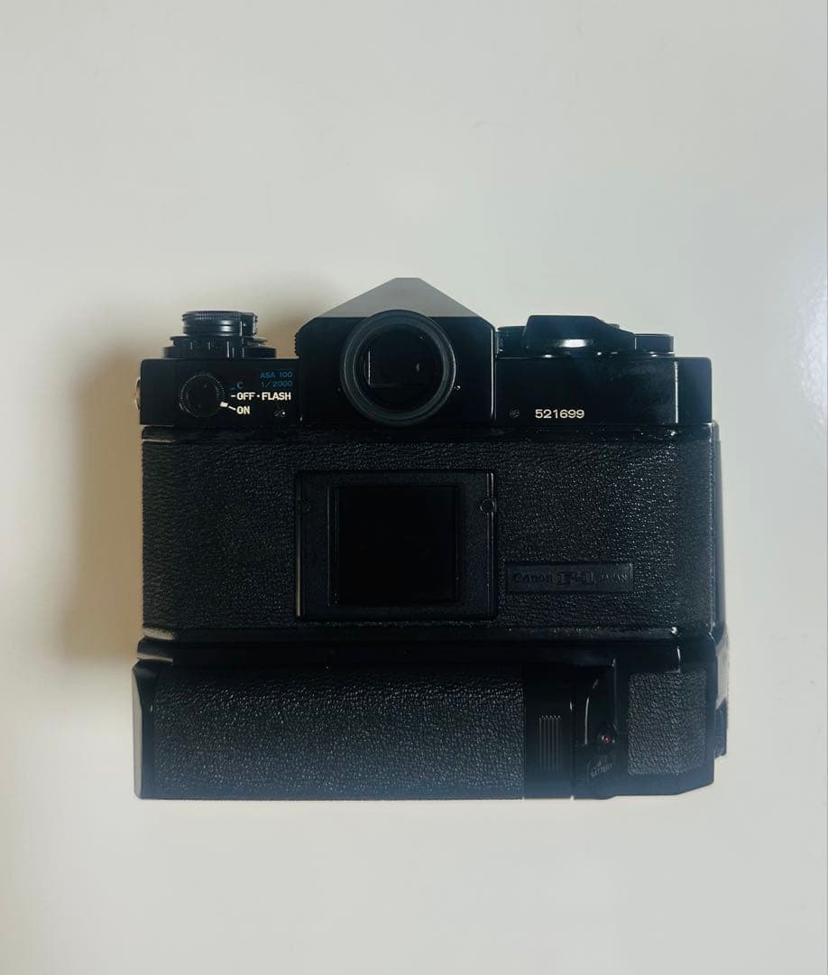 【美品】Canon F-1 フィルム一眼レフカメラ4点セット