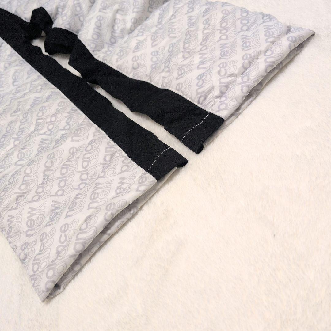 ニューバランス ゴルフ 中綿パンツ 総柄 白×黒 5サイズ L