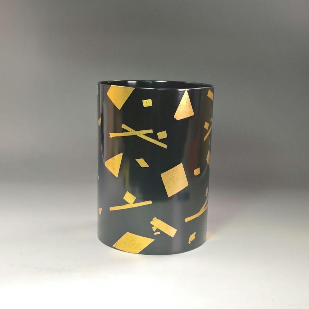 イ860 水指『中村宗悦』『十一代玄々斎好　葉蓋水指　共箱』茶道具