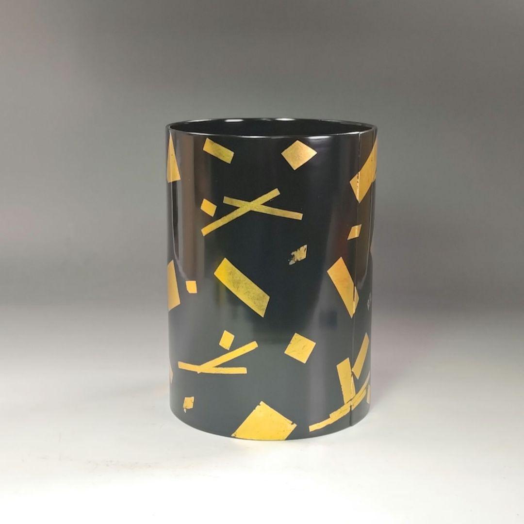 イ860 水指『中村宗悦』『十一代玄々斎好　葉蓋水指　共箱』茶道具