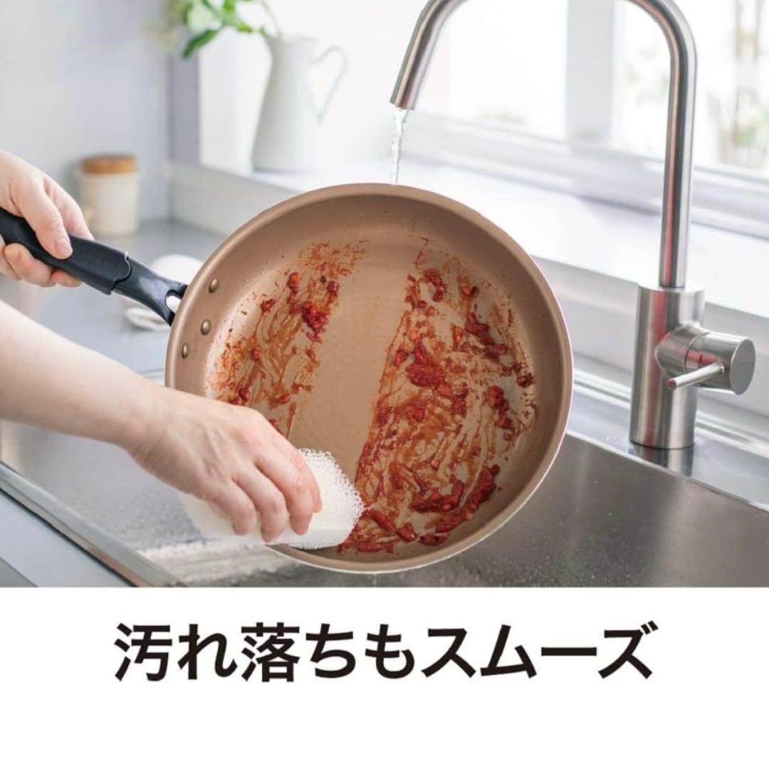 新品／evercook／26cm フライパン IHᵃⁿᵈガス火対応2個セット