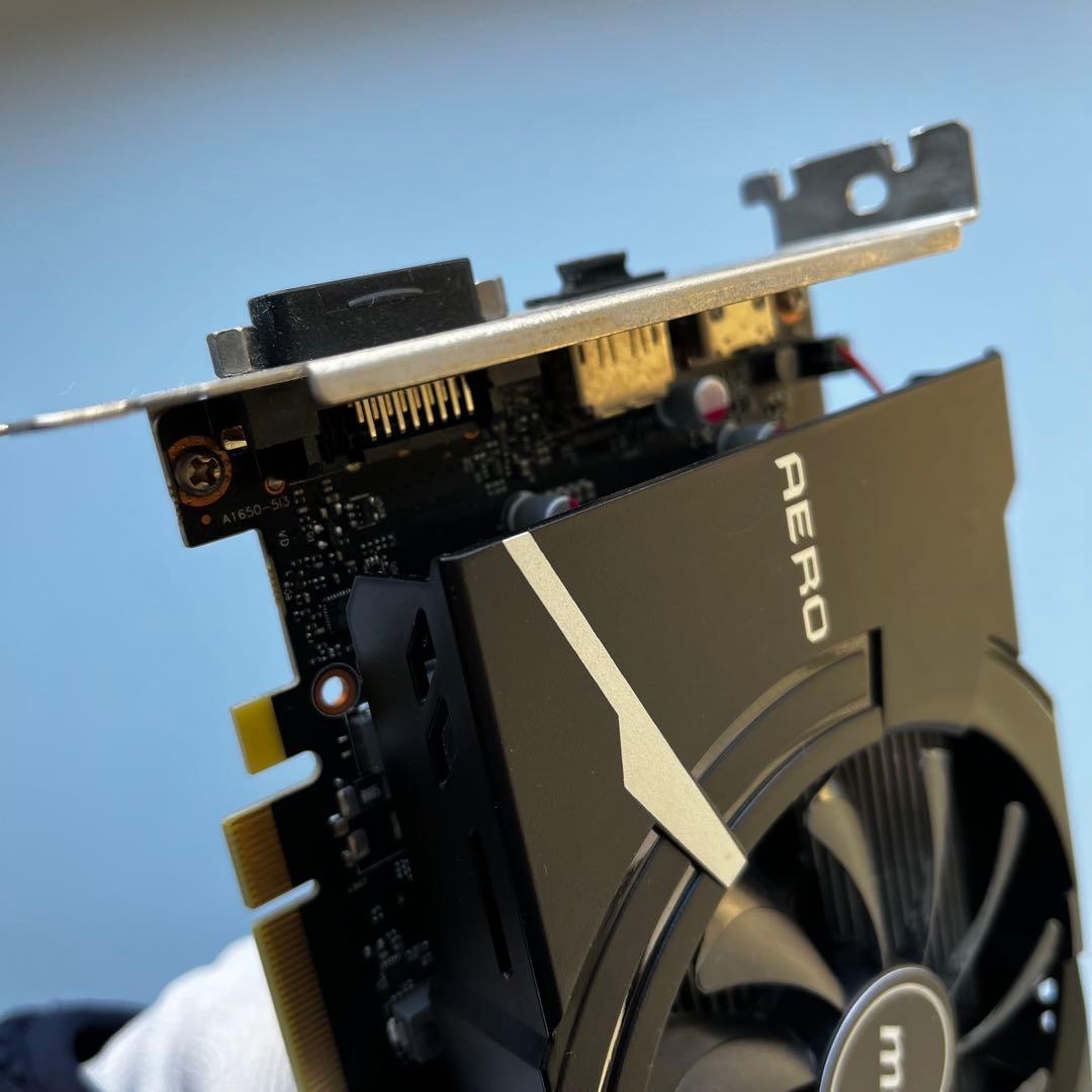 MSI GeForce GTX 1650 AERO 4G ITX グラボ