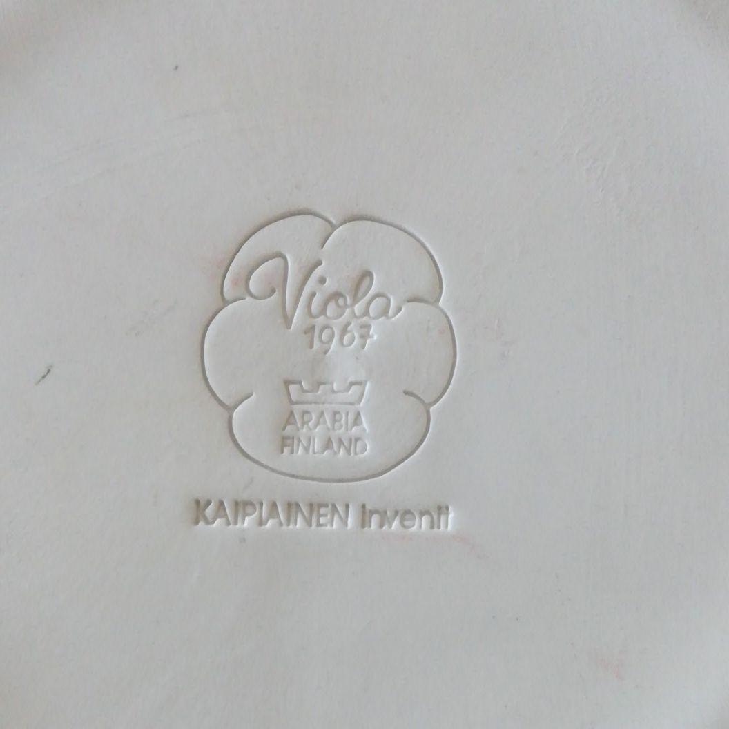 ARABIA VIOLA  ビオラ　プレート　アラビア　大きいサイズ