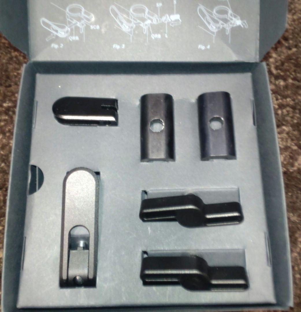 BROMPTON アルミニウム ヒンジクランプ & リアフレームクリップセット