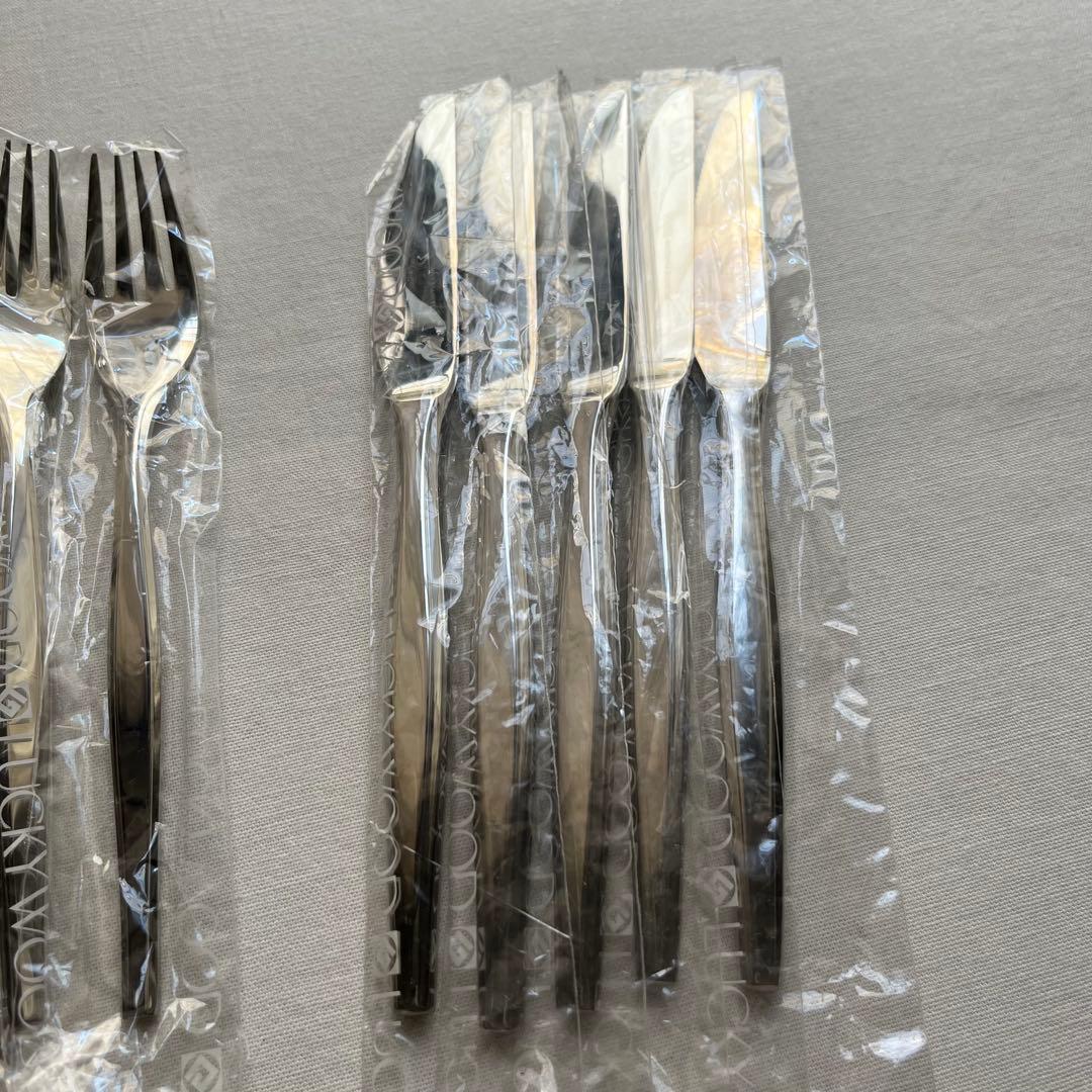 ラッキーウッド 18-12ステンレス ディナーカトラリーセット スプーン