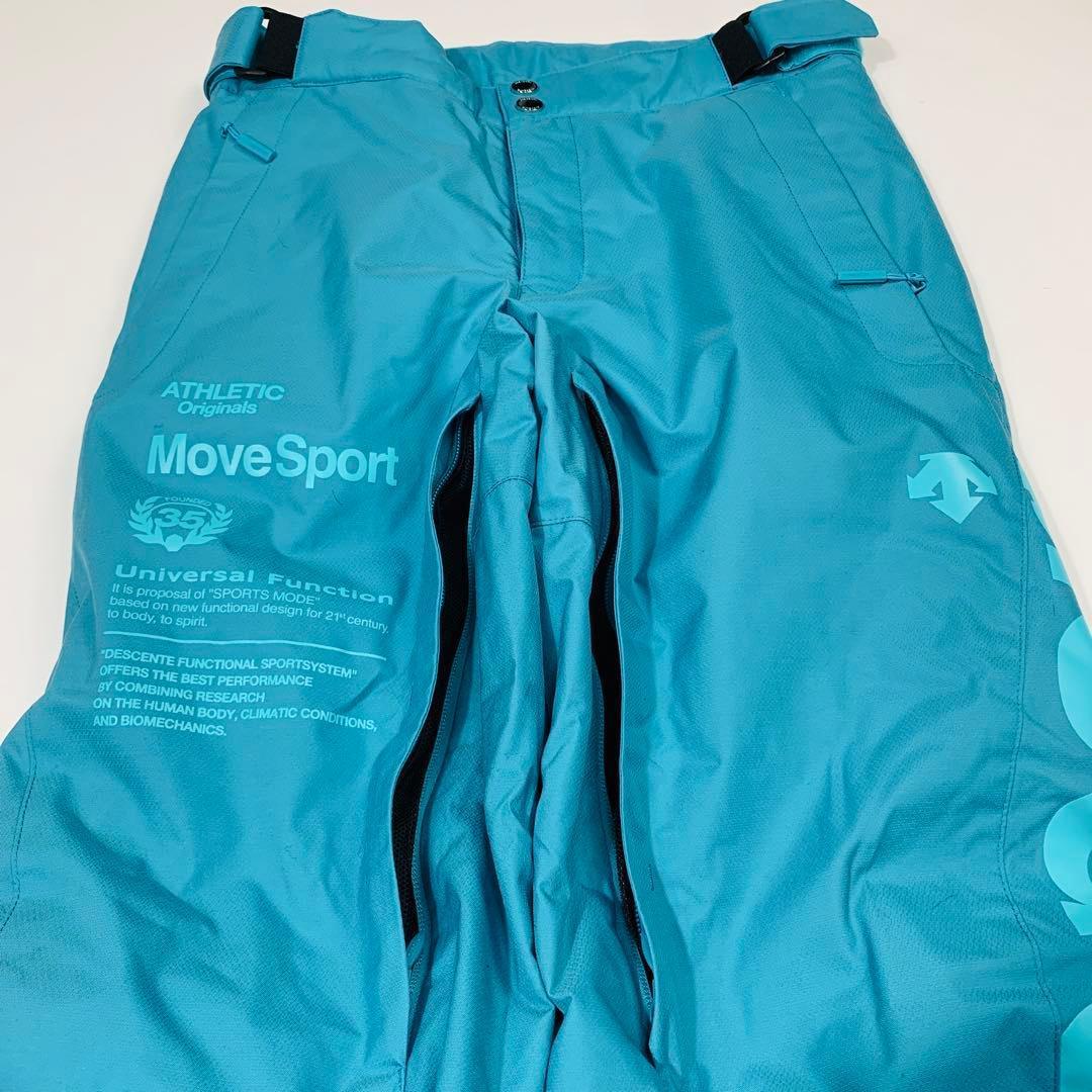 デサント スキーウェア 上下セット Move Sport HEAT NAVI M