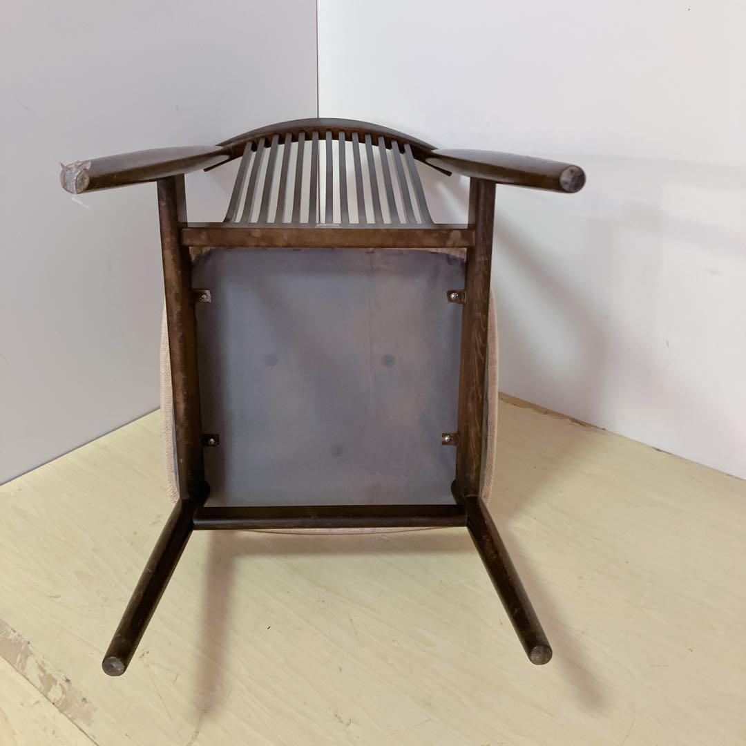 飛騨産業　オールド　キツツキ　ダイニングチェア　木製チェア　レトロ　アンティーク