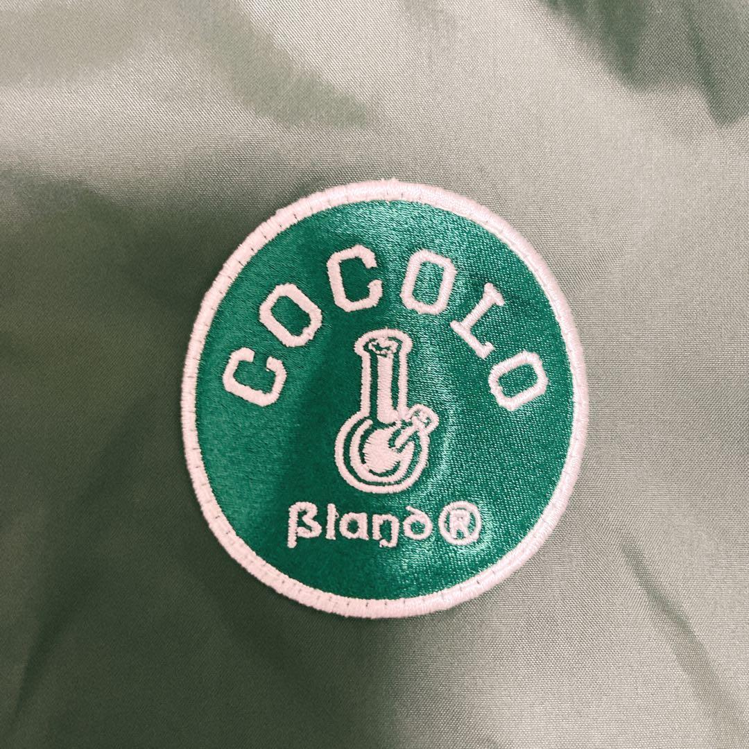 【極美品】 COCOLO BRAND ナイロン コーチジャケット XLサイズ