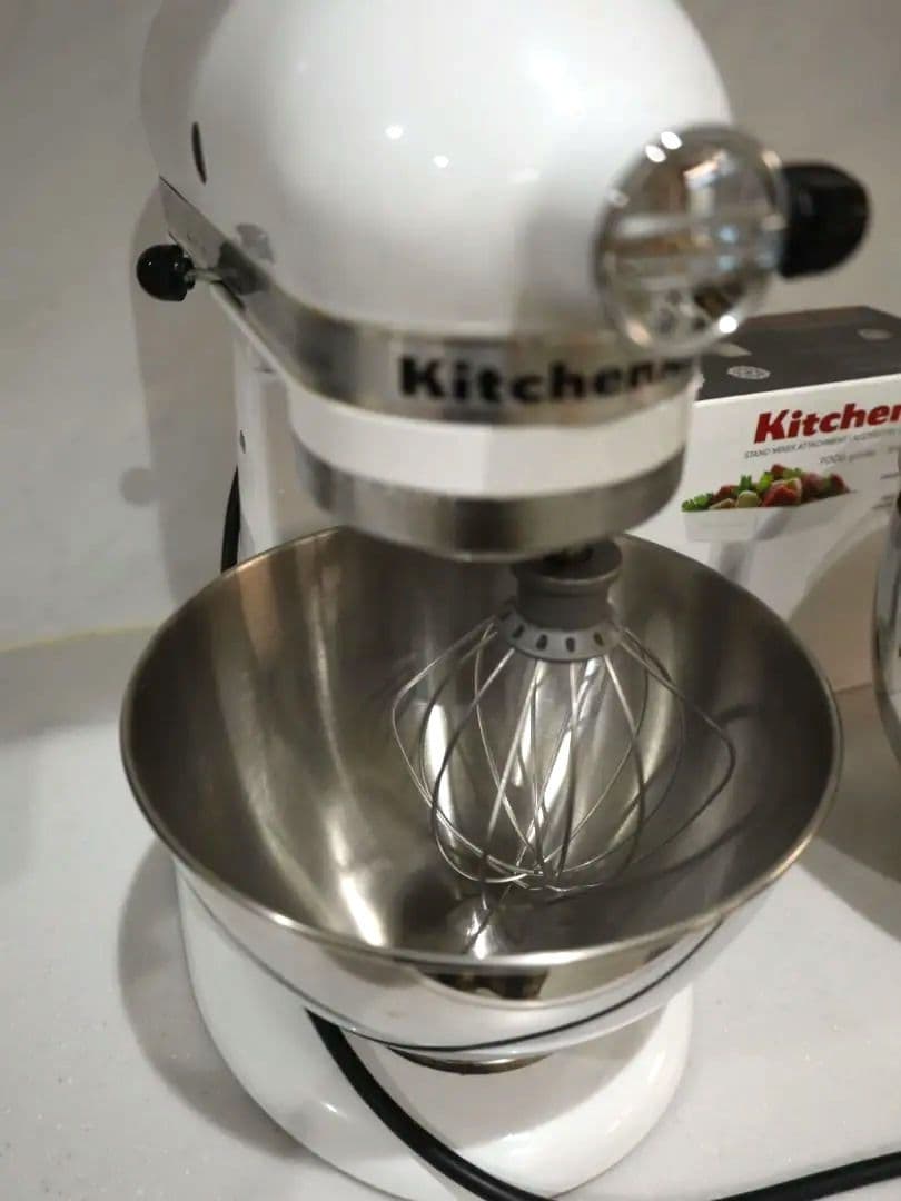 キッチンエイド kitchenaid スタンドミキサー ホワイト